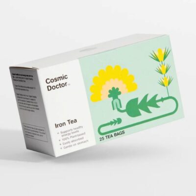 Cosmic Doctor Iron Tea – Food-Based Iron Support for Energy & Vitality (Doctor Curated)