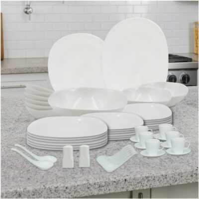 Melrich 50 Piece Opalware Dinner Set