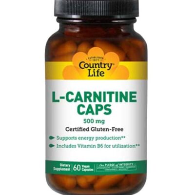 L-Carnitine 500 mg Vegan Capsules 60's