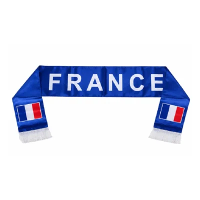 France Football Fan Scarf, World Cup 2026 Supporter Scarf for France National Team Fans and Collectors
