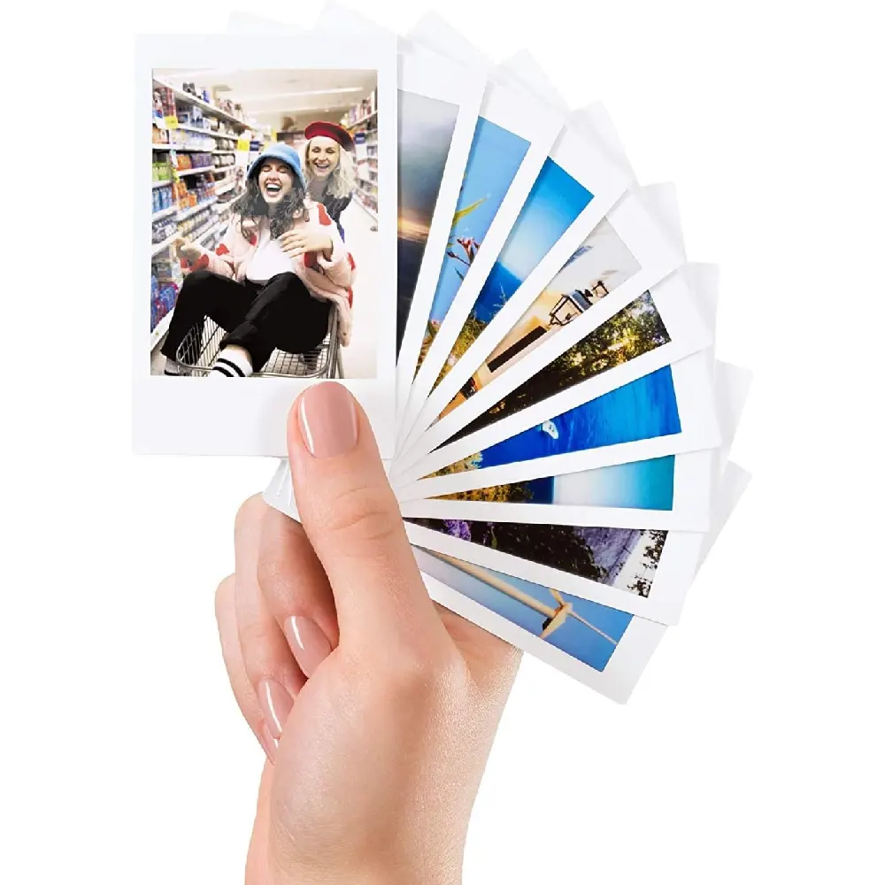 Fujifilm Instax Mini Film 20 Sheets (10x2 Pack) - Instant Camera Film with ISO 800, Glossy Finish & Credit Card Size Prints - Image 4