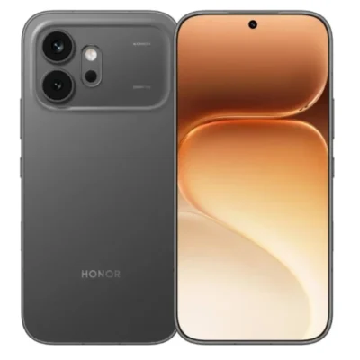 HONOR 600 5G Smartphone, 256GB Storage, 8GB RAM, 6.57-Inch Display, Snapdragon 7 Gen 3, 200MP AI Camera, 50MP Selfie Camera, 7000mAh Battery, Dual SIM, Black - TDRA Version