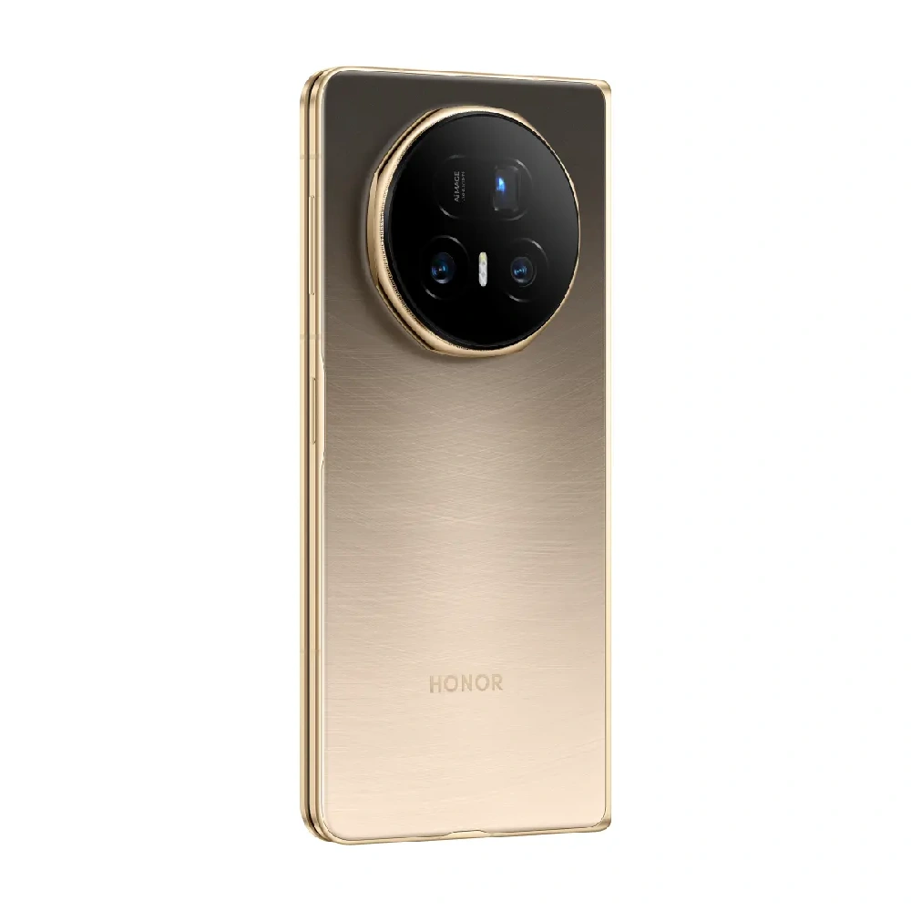 Honor Magic V5 Foldable 5G Smartphone, 16GB RAM, 512GB Storage, 7.95inch Foldable OLED Display, 64MP Triple Camera, 5820mAh Battery, Dawk Gold + Honor Watch Fit Active & Protective Case - 5109BUJQ - TDRA Version - Image 3
