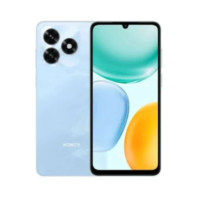 Honor X5c 4G Dual SIM Smartphone, 4GB RAM, 64GB Storage, 6.74-inch TFT LCD Display, MediaTek Helio G81, 13MP AI Camera, 5260mAh Battery, MagicOS 9.0, Tidal Blue - 5109BYGK - TDRA Version