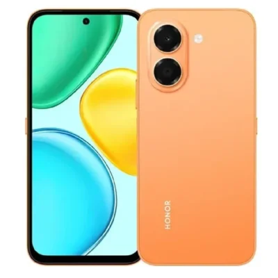 Honor X7e 4G Smartphone, 6GB RAM, 128GB Storage, 6.61 Inch HD+ 120Hz Display, 50MP AI Camera, 7500mAh Battery, Android 16, Sunrise Orange - 5109CJJV - TDRA Version