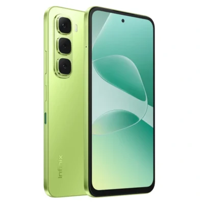 Infinix Hot 60i Dual SIM, 8+8GB RAM, 256GB Storage, 4G, 6.7-Inch 120Hz Display, 50MP Camera, 5160mAh Battery, Middle East Version - Meadow Green