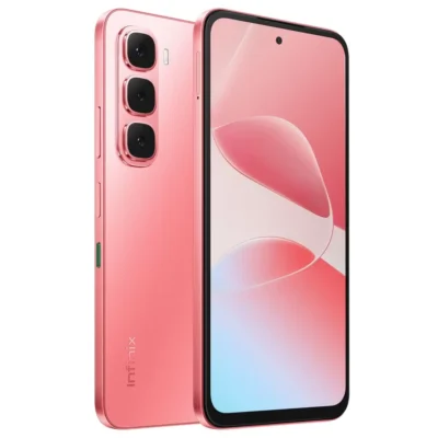 Infinix Hot 60i Dual SIM, 8+8GB RAM, 256GB Storage, 4G, 6.7-Inch 120Hz Display, 50MP Camera, 5160mAh Battery, Middle East Version - Neon Red