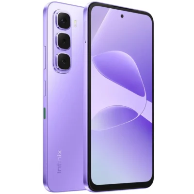 Infinix Hot 60i Dual SIM, 8+8GB RAM, 256GB Storage, 4G, 6.7-Inch 120Hz Display, 50MP Camera, 5160mAh Battery, Middle East Version - Soul Eye Purple