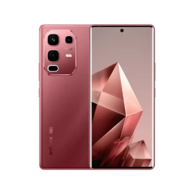 Infinix Note 50 S Dual SIM, 8GB RAM, 256GB Storage, 5G, 6.78-Inch 144Hz AMOLED Display, 64MP Camera, 5200mAh Battery, Middle East Version - Burgundy Red