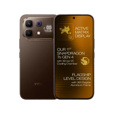 Infinix Note 60 Pro Dual SIM, 8GB RAM, 256GB Storage, 5G, 6.78-Inch 144Hz 1.5K AMOLED Display, 50MP Camera, 6500mAh Battery, Middle East Version - Mocha Brown