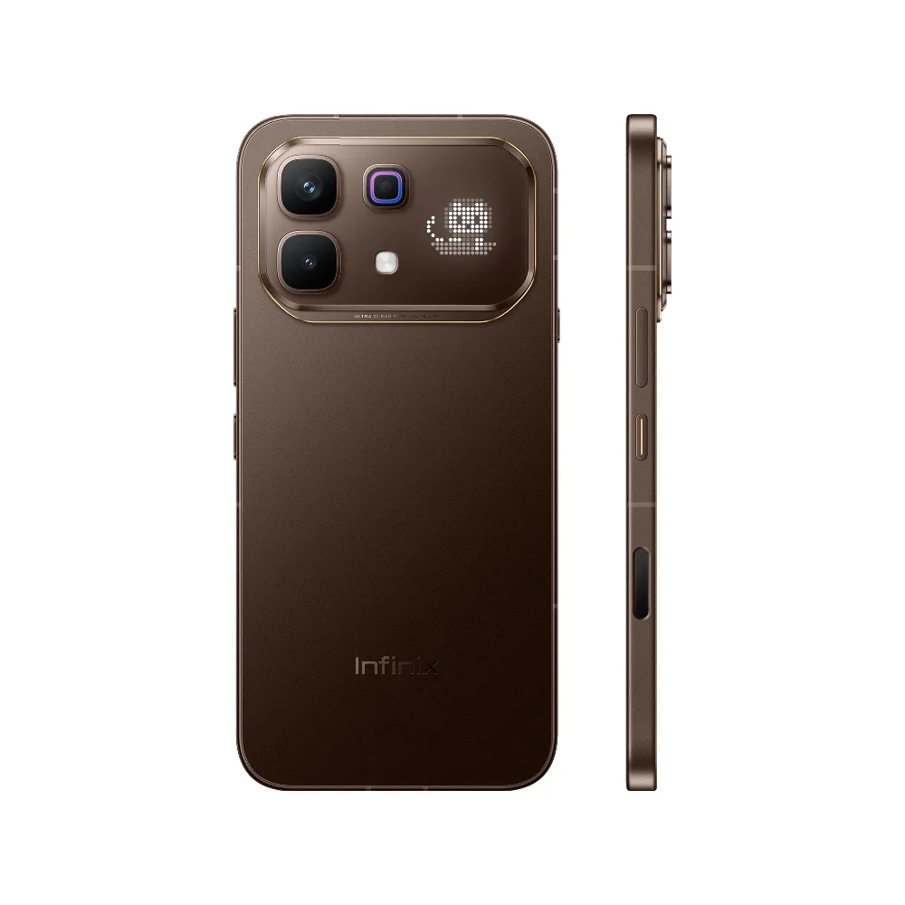 Infinix Note 60 Pro Dual SIM, 8GB RAM, 256GB Storage, 5G, 6.78-Inch 144Hz 1.5K AMOLED Display, 50MP Camera, 6500mAh Battery, Middle East Version - Mocha Brown - Image 3