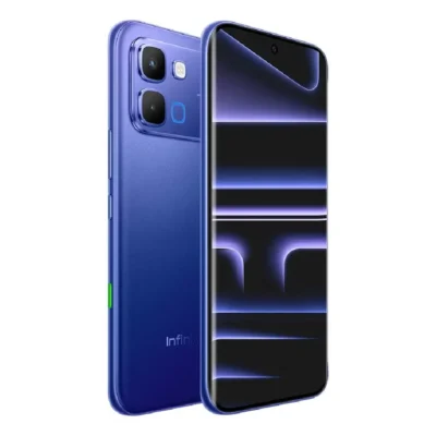 Infinix Note Edge Dual SIM, 8GB RAM, 256GB Storage, 5G, 6.78-Inch 1.5K 3D-Curved AMOLED Display, 50MP Camera, 6500mAh Battery, Middle East Version - Stellar Blue