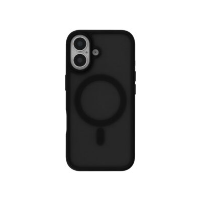 Infinyty Frosted Matte Soft Touch Slim Case for iPhone 17 - Black - GLE001X18