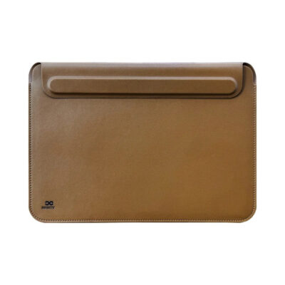 INFINYTY - Leather Sleeve with Stand Eleve MacBook 13.6 Brown - ELE008X08