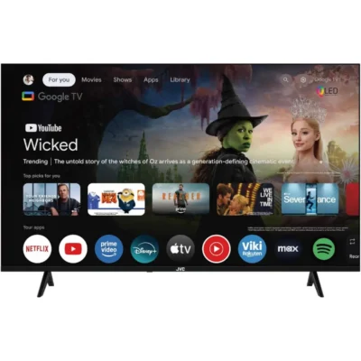 JVC 70 Inch QLED 4K UHD Google Smart TV with Dolby Vision Atmos Chromecast LT-70NQ7165