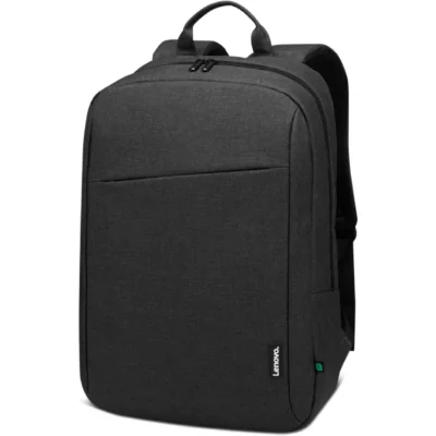 Lenovo 15.6 Inch Laptop Casual Backpack - Water-Repellent Polyester, Lightweight Daypack for Work & School, Black- B210