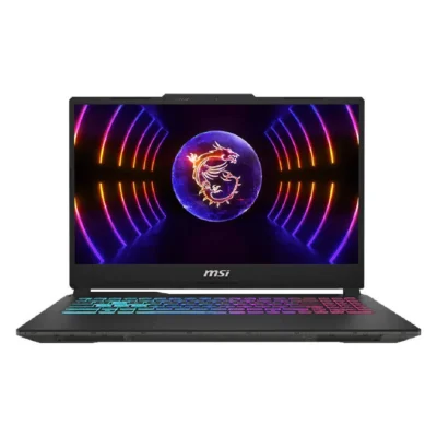 MSI Cyborg 15 A13UC Gaming Laptop, 15.6 Inch FHD 144Hz IPS Display, Intel Core i5-13420H, 16GB DDR5 RAM, 512GB SSD, RTX 3050 4GB, DOS, Black - 9S7-15K111-2244