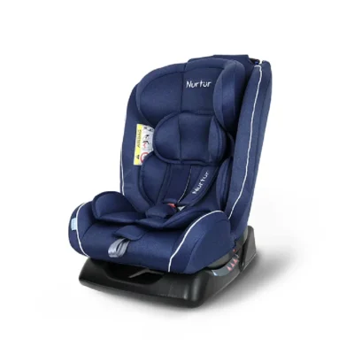 Nurtur Otto 4-in-1 Convertible Car Seat, 0-12 Years, 0-36 kg, 4 Recline Positions, 10-Level Adjustable Headrest, Blue - ZY26-NR2