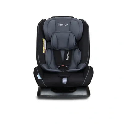 Nurtur Otto 4-in-1 Convertible Car Seat, 0-12 Years, 0-36 kg, 4 Recline Positions, 10-Level Adjustable Headrest, Grey - ZY26-NR8