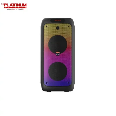 Platinum Karaoke DK88 Duo Party Jukebox Speaker, Karaoke System 100 to 240V Power Bluetooth USB HDMI Connectivity 38 x 35 x 78 cm Black 1 Year Warranty