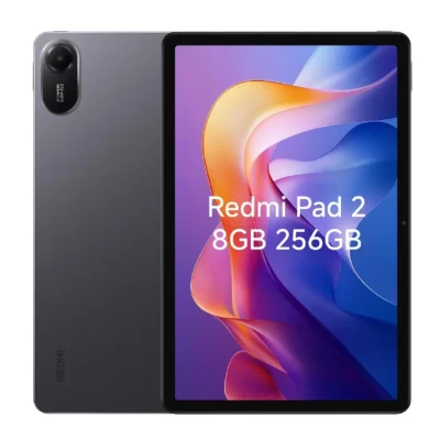Redmi Pad 2 4G Tablet, 8GB RAM, 256GB Storage, 11-Inch 2.5K 90Hz Display, MediaTek Helio G100-Ultra, Dual SIM 4G, 9000mAh Battery, HyperOS 2- Grey