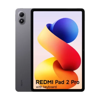 Redmi Pad 2 Pro WiFi Tablet with Keyboard, 8GB RAM, 256GB Storage, 12.1-Inch 2.5K 120Hz Display, Snapdragon 7s Gen 4, 12000mAh Battery, HyperOS 2, Grey