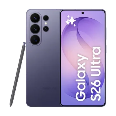 Samsung Galaxy S26 Ultra 5G Smartphone with 200MP Quad Camera, 6.9-Inch AMOLED 2X Display, 12GB RAM, 256GB Storage, 5000mAh Battery, Dual SIM, 1 Year Warranty - Cobalt Violet - UAE Version