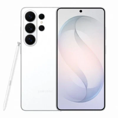 Samsung Galaxy S26 Ultra 5G Smartphone with 200MP Quad Camera, 6.9-Inch AMOLED 2X Display, 12GB RAM, 512GB Storage, 5000mAh Battery, Dual SIM, White - UAE Version, 1 Year Warranty