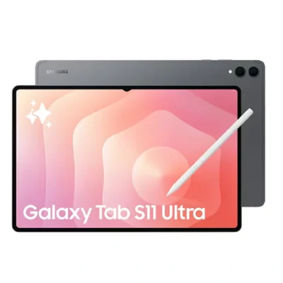 Samsung Galaxy Tab S11 Ultra AI Tablet 14.6-Inch Dynamic AMOLED 2X Display, 12GB RAM, 256GB Storage, 5G & S Pen, Middle East Version - Gray