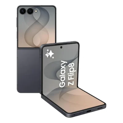 Samsung Galaxy Z Flip8 5G Dual SIM Smartphone 12GB RAM 256GB, 6.9-Inch Dynamic AMOLED 2X 120Hz Display, 50MP Dual Camera, 4300mAh, Graphite - UAE Version