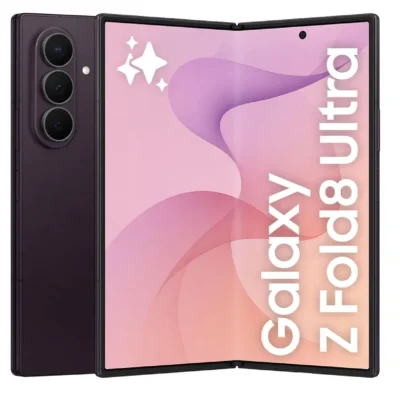 Samsung Galaxy Z Fold8 Ultra 5G Dual SIM Smartphone 12GB RAM 512GB, 8.0-Inch Dynamic AMOLED 2X 120Hz Display, 200MP Triple Camera, 5000mAh, Violet Shadow- UAE Version