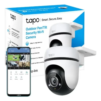 Tapo C500 Outdoor Pan Tilt Security Camera 1080p Full HD, IP65 Weatherproof, Night Vision, WiFi Smart Camera, Alexa & Google Home