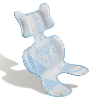 Teknum Breathable 3D Mesh Liner Pad for Baby Stroller, Car Seat, High Chair & Cradle, Blue - SN_BSP_BU