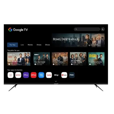Videocon 43 Inch Full HD Smart Google TV, Edgeless Display, 120Hz, Voice Remote, Chromecast & Bluetooth - E43ELGT1100