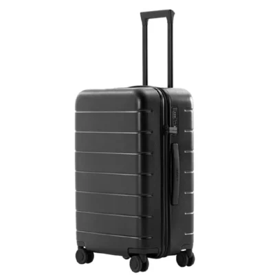 Xiaomi Luggage Classic Pro 24 Inch, 65L Polycarbonate Hard Shell Travel Suitcase, Smooth Wheels, Anti-Burst Zipper, Black - 56890