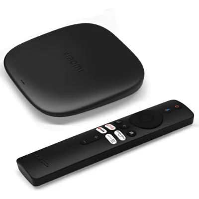 Xiaomi Mi TV Box S (3rd Gen), 4K Ultra HD Streaming Media Player, 2GB RAM, 32GB Storage, Google TV, Dolby Vision, HDR10+, Wi-Fi, Bluetooth 5.2, Voice Remote, Black