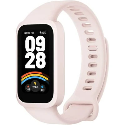 Xiaomi Smart Band 9 Active Pink Fitness Smart Band 1.47 inch TFT Display 50 Sports Modes 5ATM Waterproof 300mAh Battery Bluetooth Ultra Slim 9.99mm