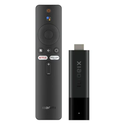 Xiaomi TV Stick 4K, 4K UHD Streaming Media Player, Google TV, 2GB RAM 8GB Storage, Chromecast Built-in, Voice Remote, WiFi & Bluetooth - MDZ-33-AA